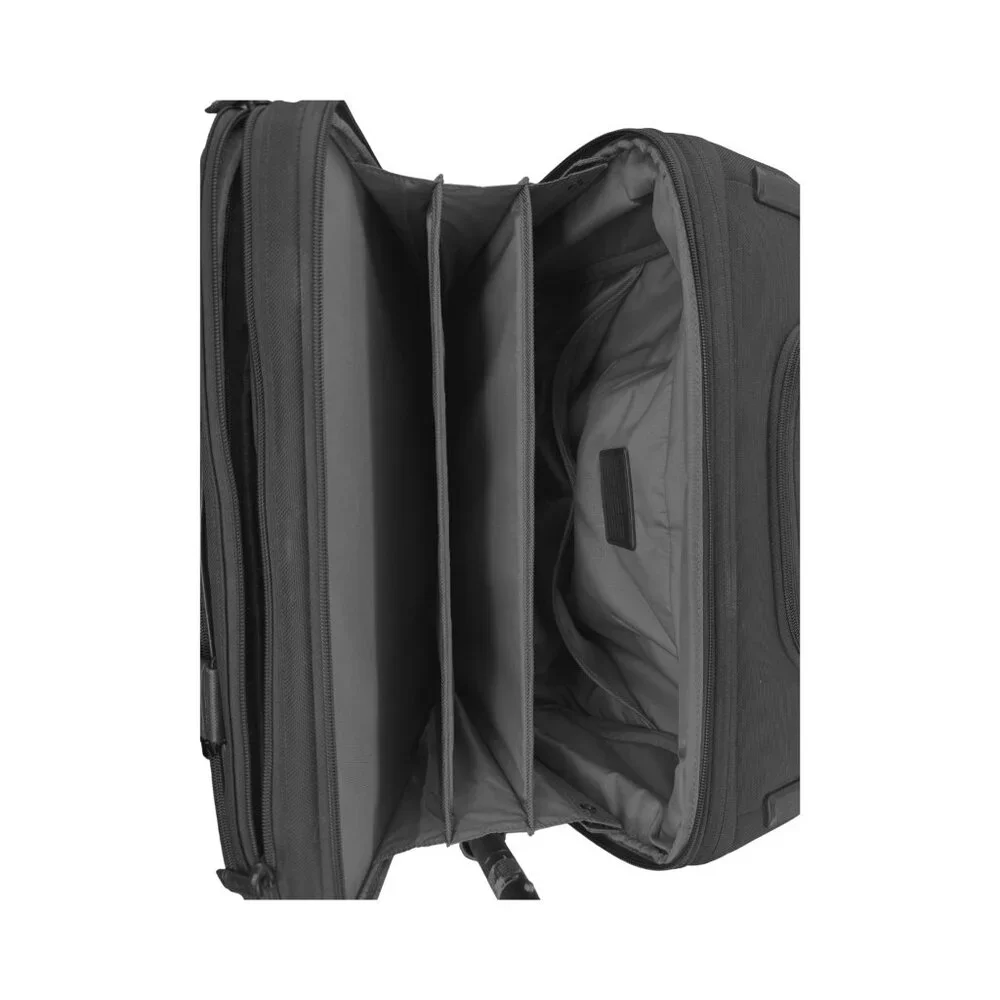 Tumi Alpha Deluxe 4-Wheeled Laptop Case Brief - Black | Gently Used